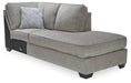 Altari 2-Piece Sleeper Sectional with Chaise - Yulissa Home Furnishings (NJ)