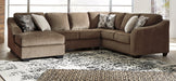 Graftin 3-Piece Sectional with Chaise - Yulissa Home Furnishings (NJ)