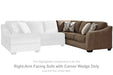 Graftin 3-Piece Sectional with Chaise - Yulissa Home Furnishings (NJ)