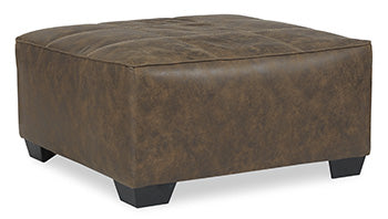 Abalone Oversized Accent Ottoman - Yulissa Home Furnishings (NJ)