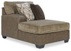 Abalone 3-Piece Sectional with Chaise - Yulissa Home Furnishings (NJ)