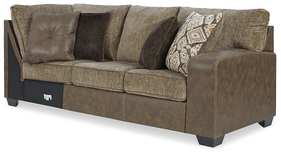 Abalone 3-Piece Sectional with Chaise - Yulissa Home Furnishings (NJ)