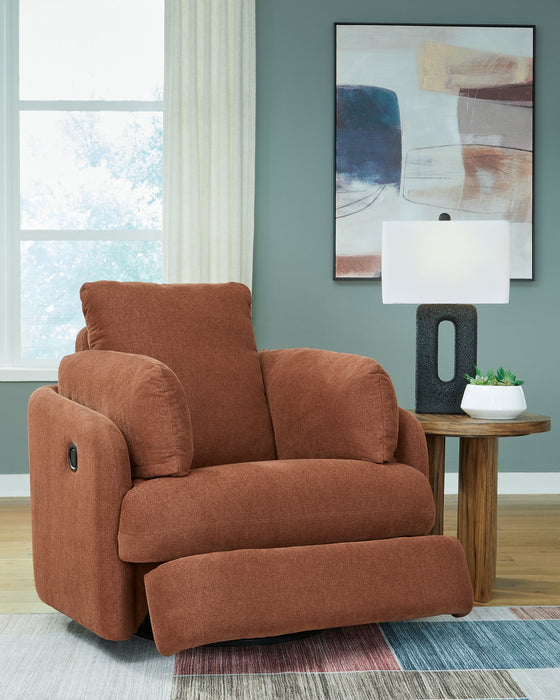 Modmax Swivel Glider Recliner - Yulissa Home Furnishings (NJ)