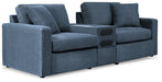 Modmax Sectional Loveseat with Audio System - Yulissa Home Furnishings (NJ)