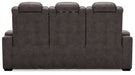 HyllMont Power Reclining Sofa - Yulissa Home Furnishings (NJ)