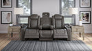 HyllMont Power Reclining Sofa - Yulissa Home Furnishings (NJ)