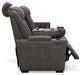 HyllMont Power Reclining Sofa - Yulissa Home Furnishings (NJ)