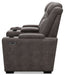 HyllMont Power Reclining Loveseat with Console - Yulissa Home Furnishings (NJ)