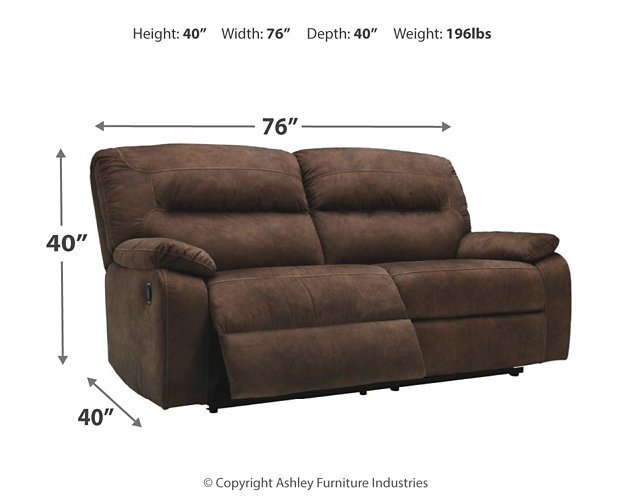 Bolzano Reclining Sofa - Yulissa Home Furnishings (NJ)