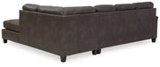 Navi 2-Piece Sectional with Chaise - Yulissa Home Furnishings (NJ)