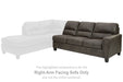 Navi 2-Piece Sectional with Chaise - Yulissa Home Furnishings (NJ)