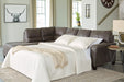 Navi 2-Piece Sleeper Sectional with Chaise - Yulissa Home Furnishings (NJ)