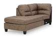 Navi 2-Piece Sectional Sofa Chaise - Yulissa Home Furnishings (NJ)