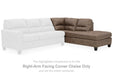 Navi 2-Piece Sectional Sofa Chaise - Yulissa Home Furnishings (NJ)