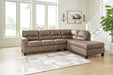 Navi 2-Piece Sectional Sofa Sleeper Chaise - Yulissa Home Furnishings (NJ)