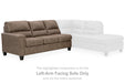 Navi 2-Piece Sectional Sofa Chaise - Yulissa Home Furnishings (NJ)