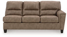 Navi 2-Piece Sectional Sofa Sleeper Chaise - Yulissa Home Furnishings (NJ)