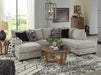 Megginson 2-Piece Sectional with Chaise - Yulissa Home Furnishings (NJ)