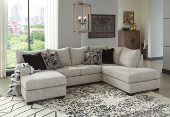 Megginson 2-Piece Sectional with Chaise - Yulissa Home Furnishings (NJ)