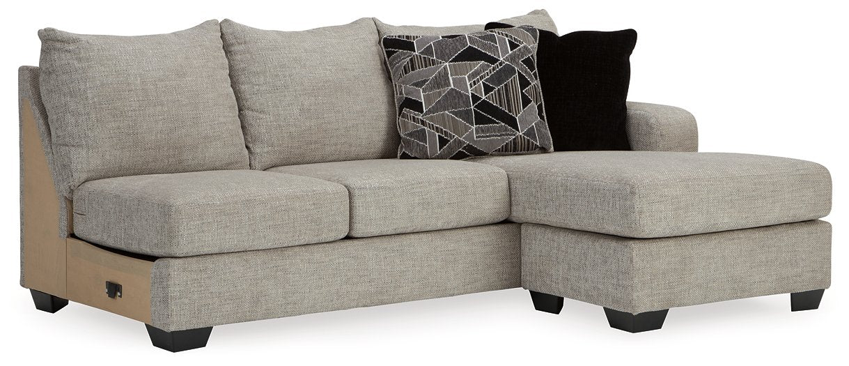 Megginson 2-Piece Sectional with Chaise - Yulissa Home Furnishings (NJ)