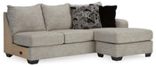 Megginson 2-Piece Sectional with Chaise - Yulissa Home Furnishings (NJ)