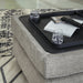 Megginson Ottoman With Storage - Yulissa Home Furnishings (NJ)