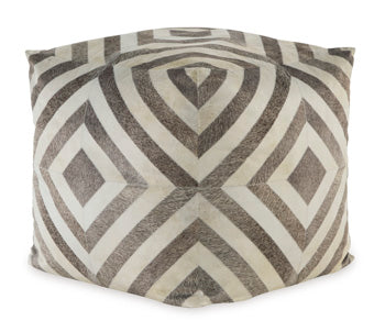 Hartselle Pouf - Yulissa Home Furnishings (NJ)