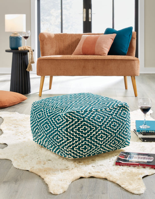 Brynnsen Pouf - Yulissa Home Furnishings (NJ)