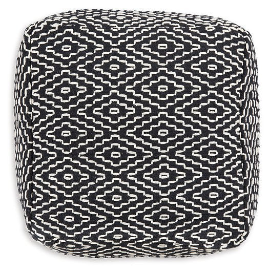 Jasett Pouf - Yulissa Home Furnishings (NJ)