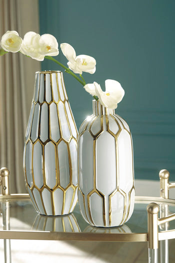 Mohsen Vase (Set of 2) - Yulissa Home Furnishings (NJ)