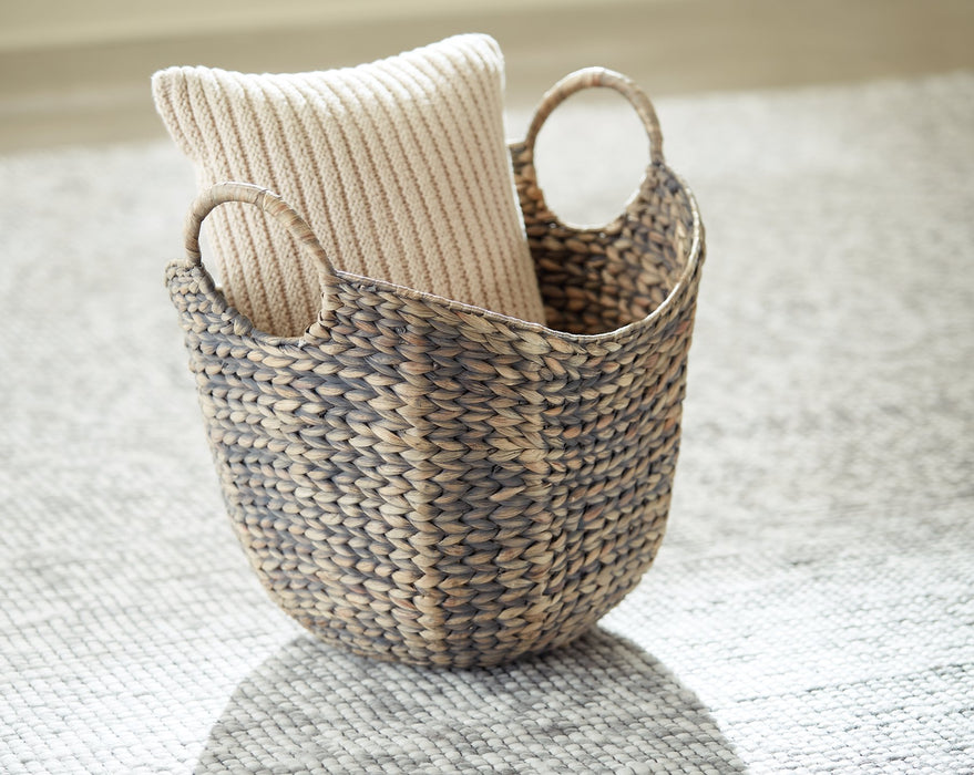 Perlman Basket (Set of 2) - Yulissa Home Furnishings (NJ)