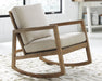 Novelda Rocker Accent Chair - Yulissa Home Furnishings (NJ)