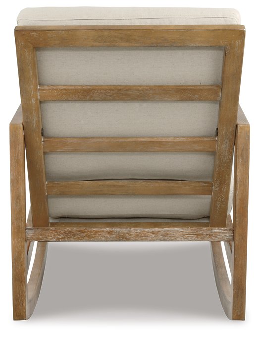 Novelda Rocker Accent Chair - Yulissa Home Furnishings (NJ)