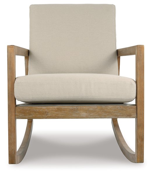 Novelda Rocker Accent Chair - Yulissa Home Furnishings (NJ)