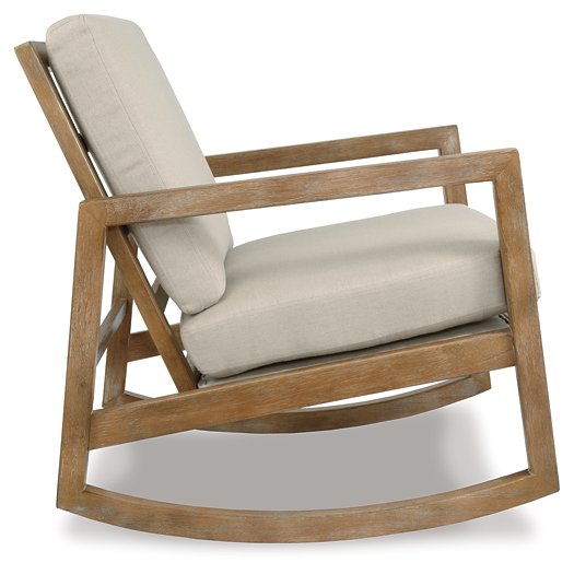 Novelda Rocker Accent Chair - Yulissa Home Furnishings (NJ)