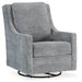 Kambria Swivel Glider Accent Chair - Yulissa Home Furnishings (NJ)