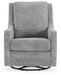 Kambria Swivel Glider Accent Chair - Yulissa Home Furnishings (NJ)