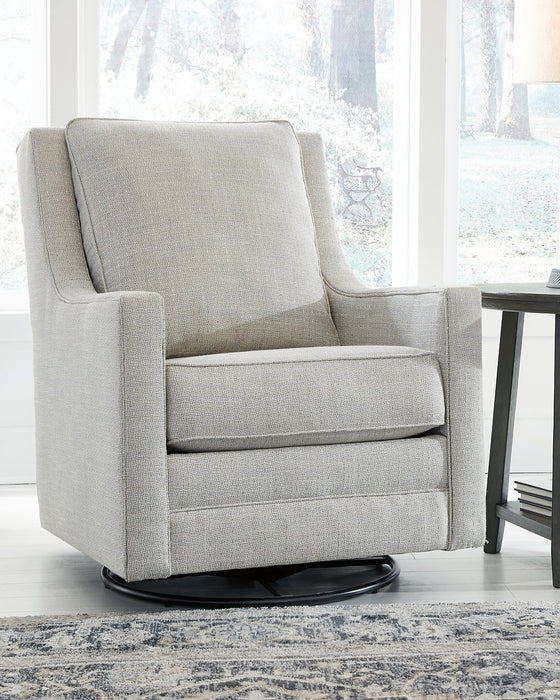 Kambria Swivel Glider Accent Chair - Yulissa Home Furnishings (NJ)