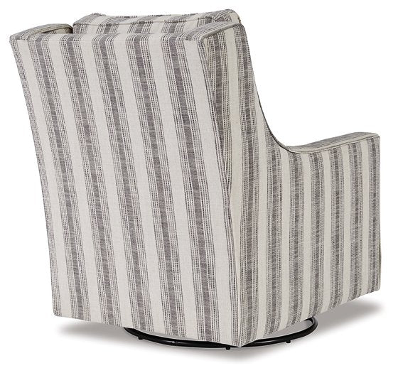 Kambria Swivel Glider Accent Chair - Yulissa Home Furnishings (NJ)