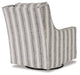 Kambria Swivel Glider Accent Chair - Yulissa Home Furnishings (NJ)