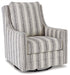 Kambria Swivel Glider Accent Chair - Yulissa Home Furnishings (NJ)