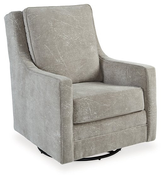 Kambria Swivel Glider Accent Chair - Yulissa Home Furnishings (NJ)