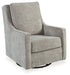 Kambria Swivel Glider Accent Chair - Yulissa Home Furnishings (NJ)