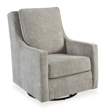 Kambria Swivel Glider Accent Chair - Yulissa Home Furnishings (NJ)