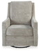 Kambria Swivel Glider Accent Chair - Yulissa Home Furnishings (NJ)