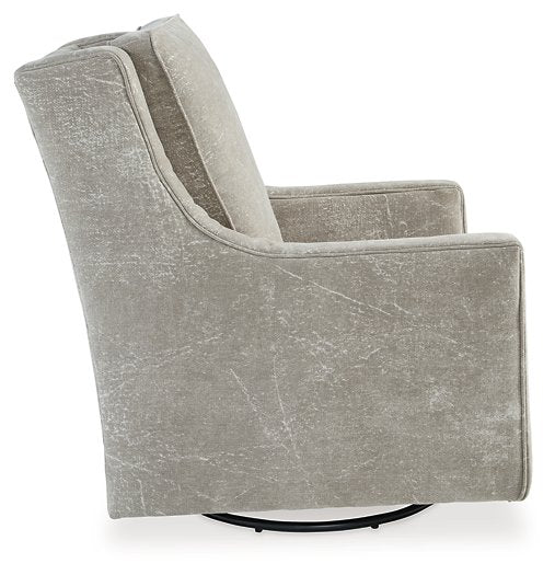 Kambria Swivel Glider Accent Chair - Yulissa Home Furnishings (NJ)