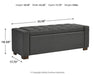 Cortwell Storage Bench - Yulissa Home Furnishings (NJ)