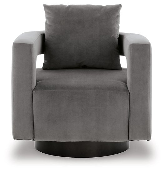 Alcoma Swivel Accent Chair - Yulissa Home Furnishings (NJ)