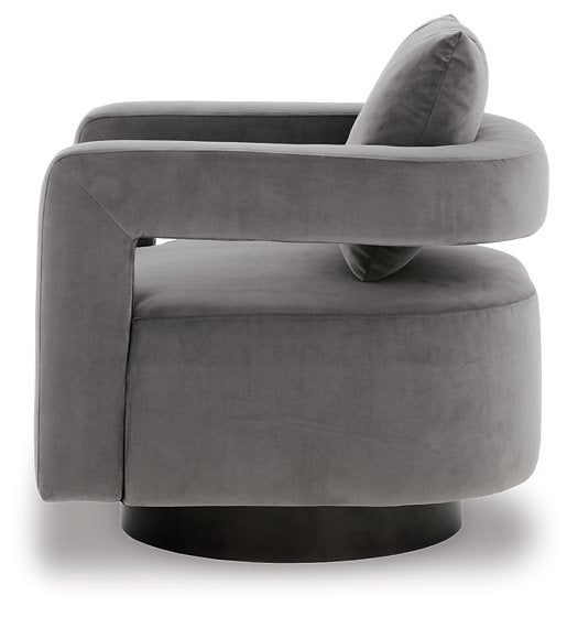 Alcoma Swivel Accent Chair - Yulissa Home Furnishings (NJ)