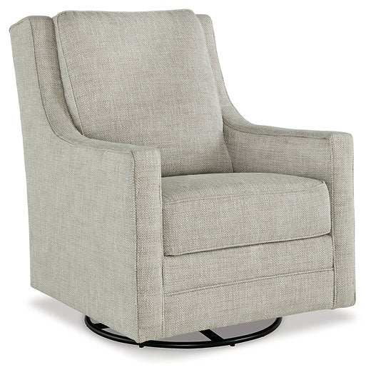 Kambria Swivel Glider Accent Chair - Yulissa Home Furnishings (NJ)